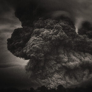 Picture of a smoke plume reaching out into the sky. Source Pixabay.com.
