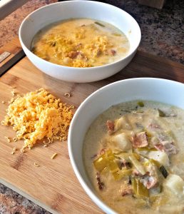 Creamy Bacon Leek Soup