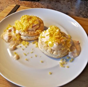 Lobster Melt and Tea Biscuits