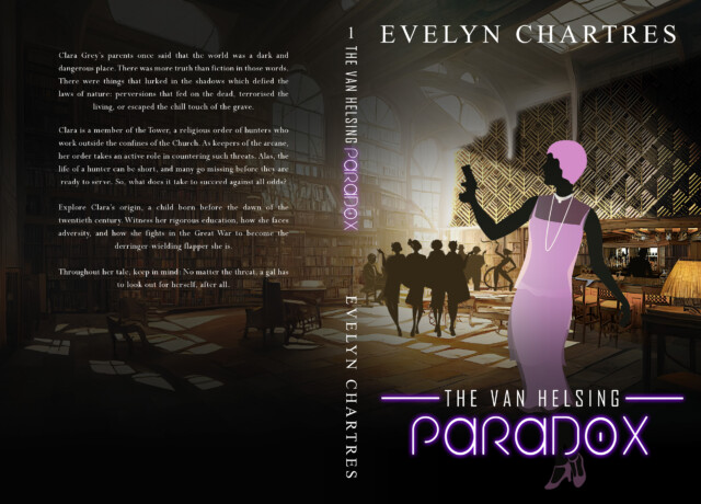 Featured cover for The Van Helsing Paradox by Evelyn Chartres