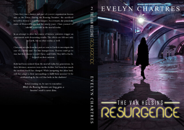 Featured Cover for The Van Helsing Resurgence by Evelyn Chartres