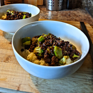 Picture featuring the Beef and Broccoli Bowl
