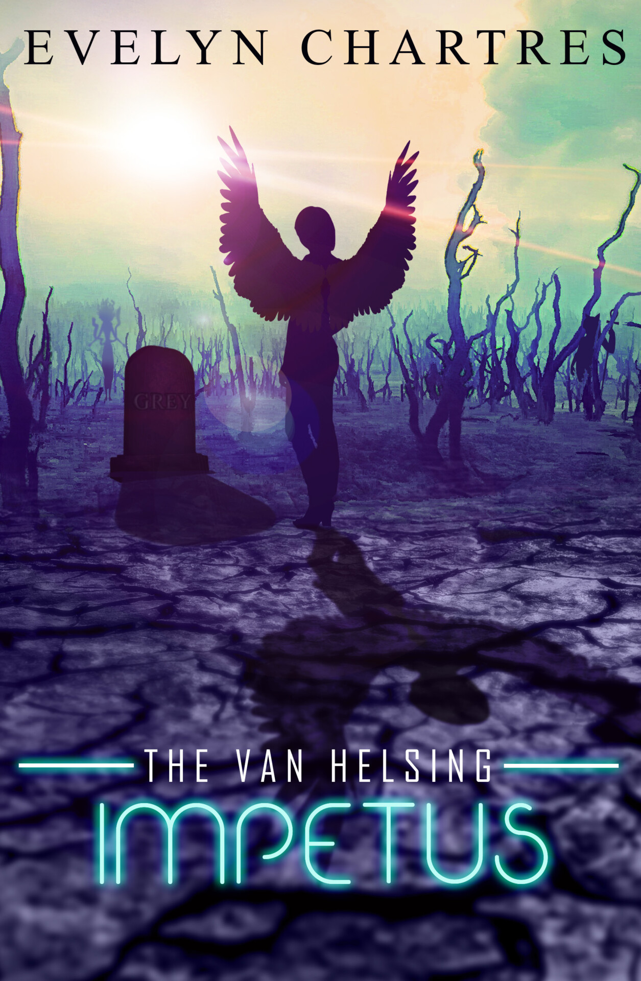 Featured cover for The Van Helsing Impetus by Evelyn Chartres