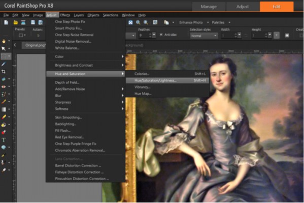 Hue, Saturation and Lightness by Evelyn Chartres